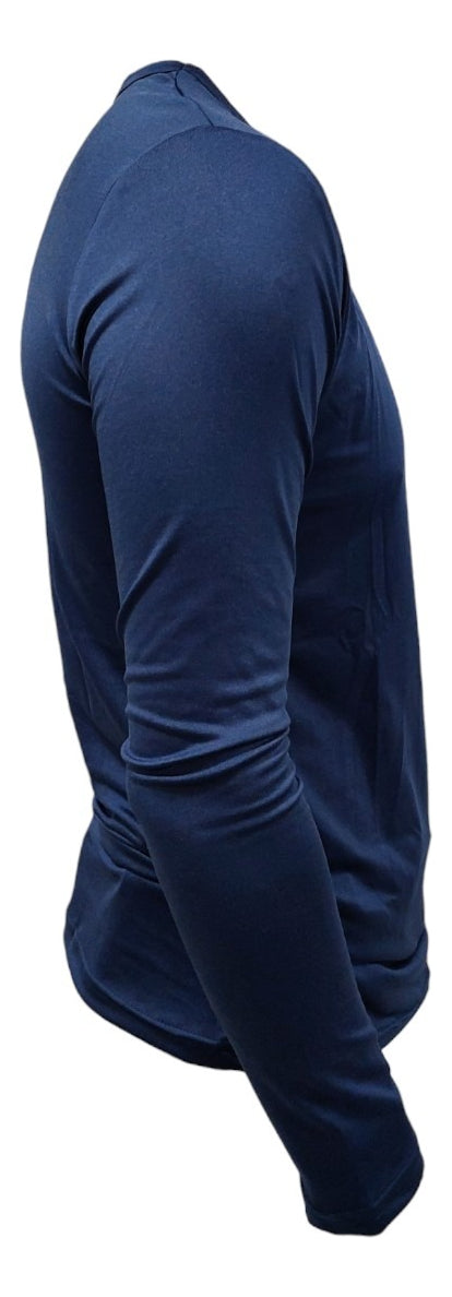 Playera Licra Deportiva Sudador Radach Color Azul Marino