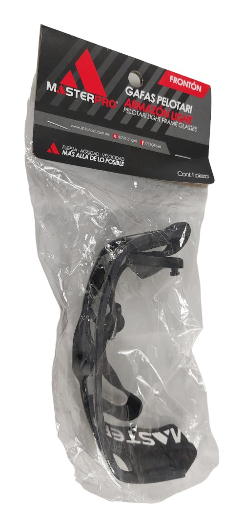 Lentes Goggles Protectores Máster Pro Frontenis Negros
