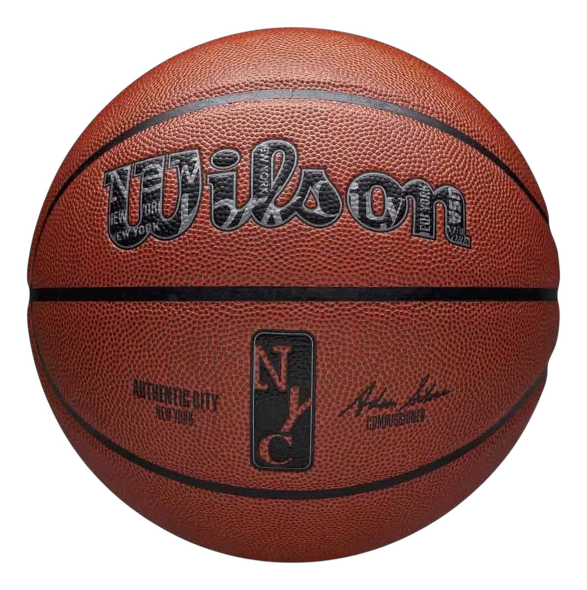 Balon De Basquetbol Wilson Nba Authentic Ny City No. 7