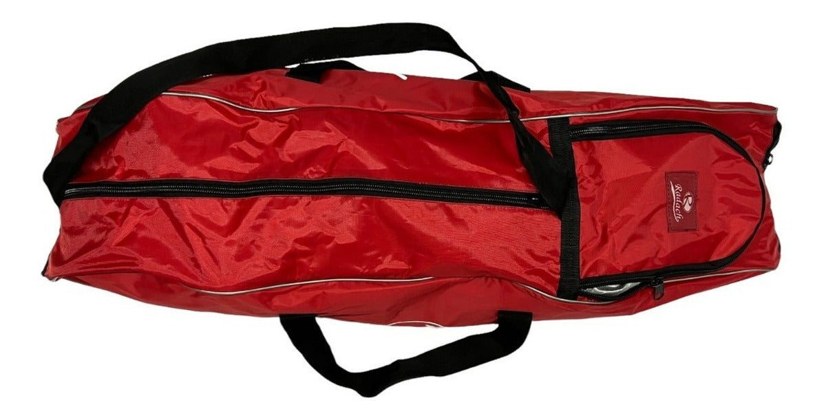 Maleta Batera Beisbol Softbol Radach Grande Roja