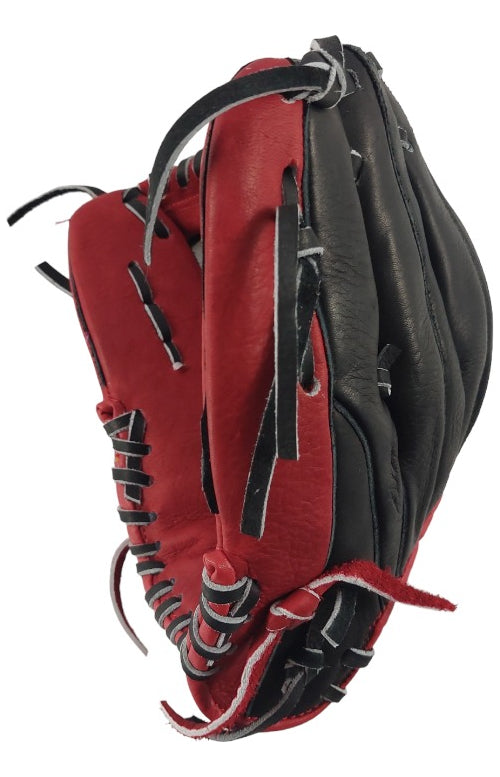 Guante De Beisbol Radach Rookie 11.5in Negro/rojo