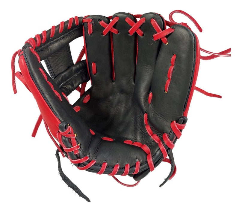 Guante De Béisbol Radach Pro Cuadro 11.5in Rojo/negro