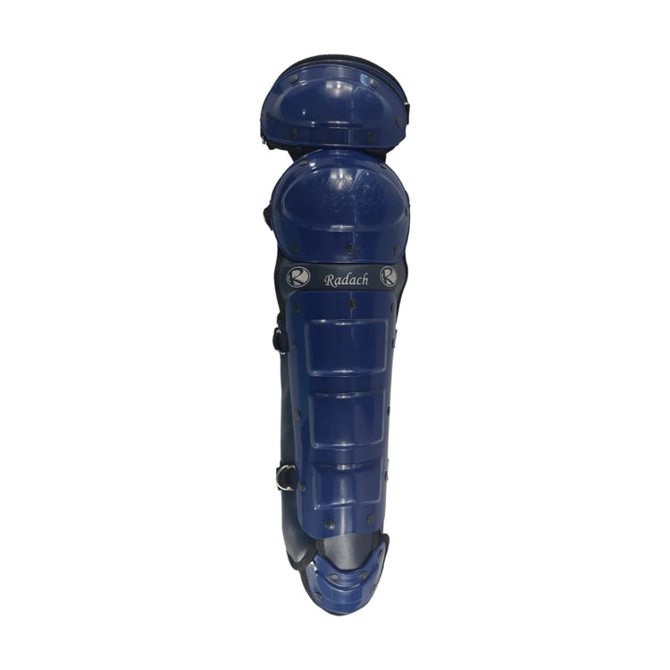 Espinilleras De Béisbol Doble Protección Color Marino Radach