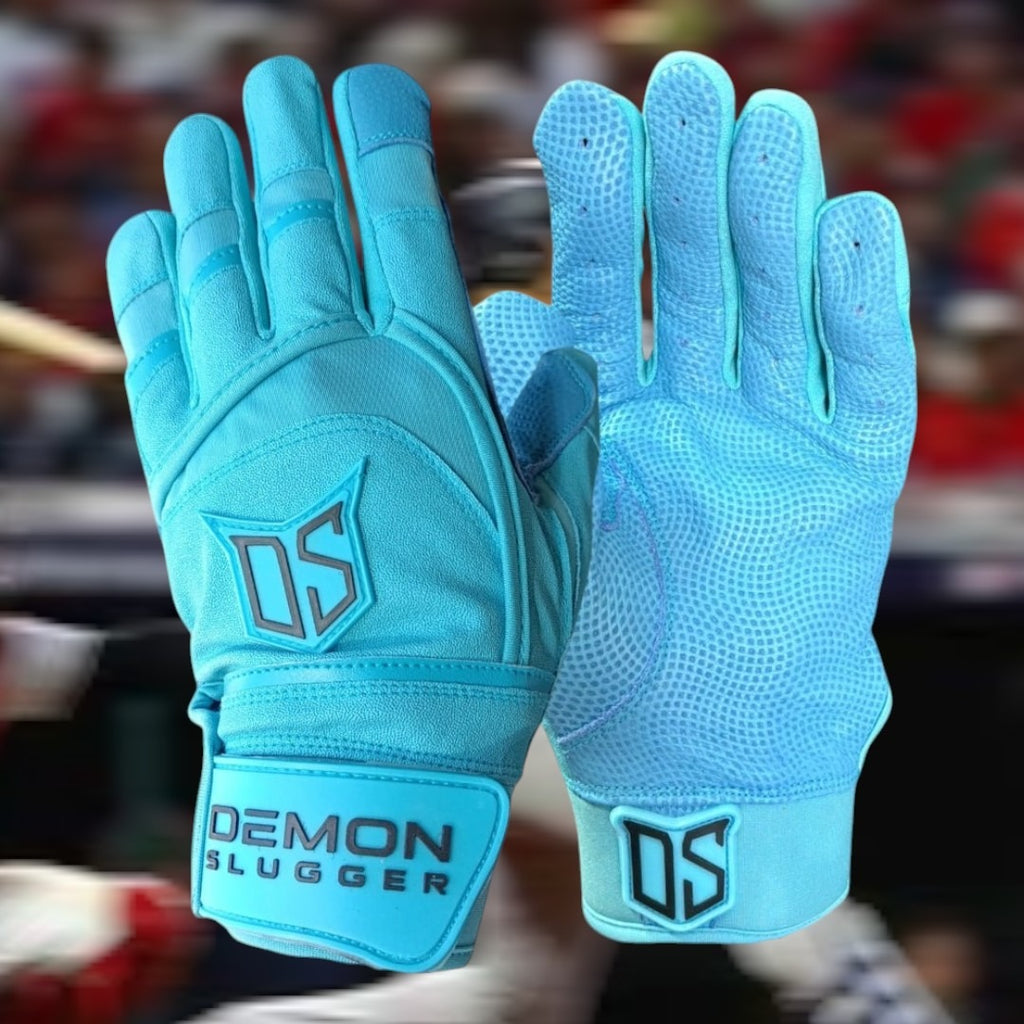 Guantes De Bateo Demon Slugger Fiesta Colors Baby Blue Ch