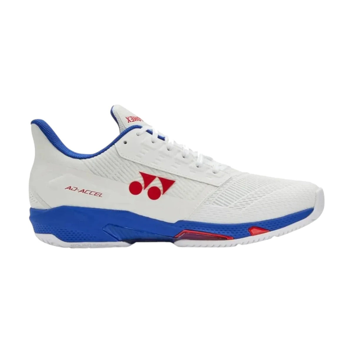 Tenis Yonex Power Cushion Ad-accel Wide Blanco Azul 29cm