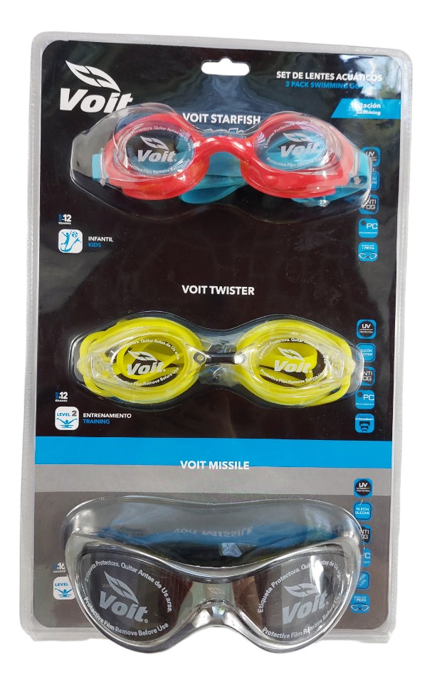 3pack Goggles Voit Clubes Ss23