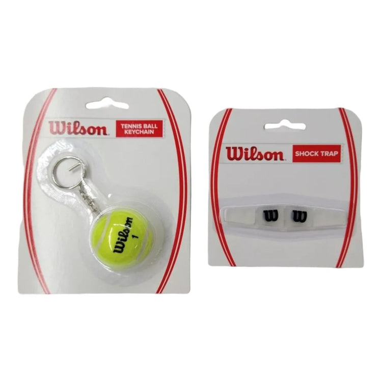 Pack Llavero Y Antivibrador Shock Trap De Wilson