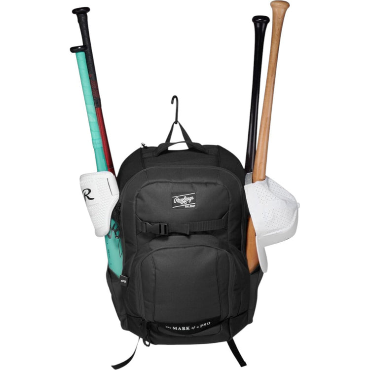 Backpack De Béisbol Rawlings Journey Players Negro