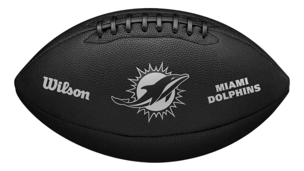 Balon De Futbol Americano Wilson Team Metallic Dolphins