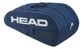 Raquetero Head Base Bag L Navy Para 9 Raquetas De Tenis
