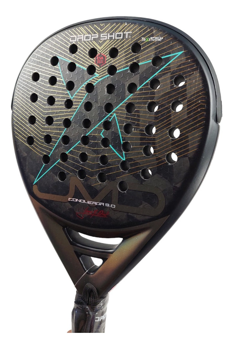 Pala De Padel Drop Shot Conqueror 9.0 Black