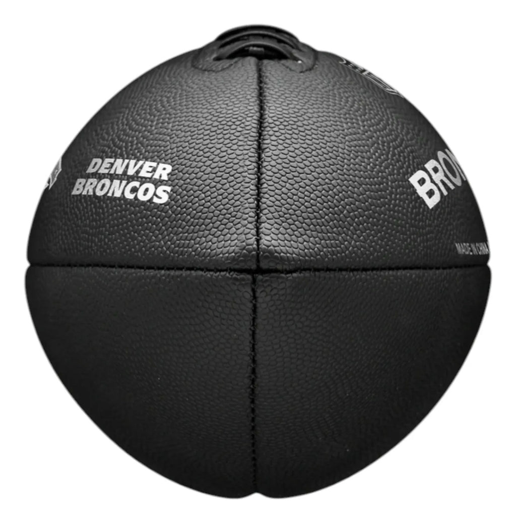 Balon Futbol Americano Wilson Team Metallic Premium Broncos