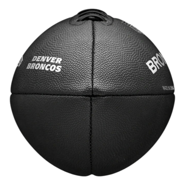 Balon Futbol Americano Wilson Team Metallic Premium Broncos