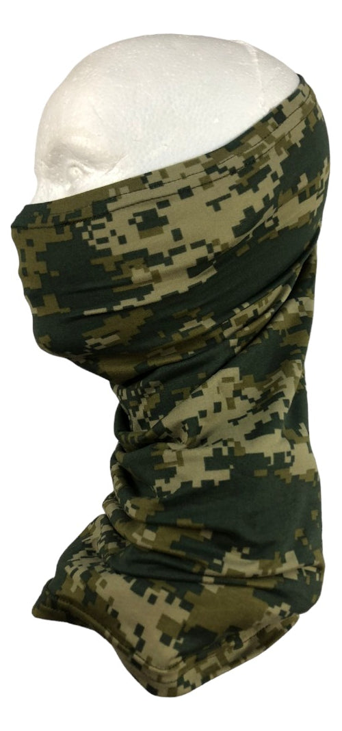 Fanda Protector De Cuello Y Cubrebocas Radach Camuflaje Vde