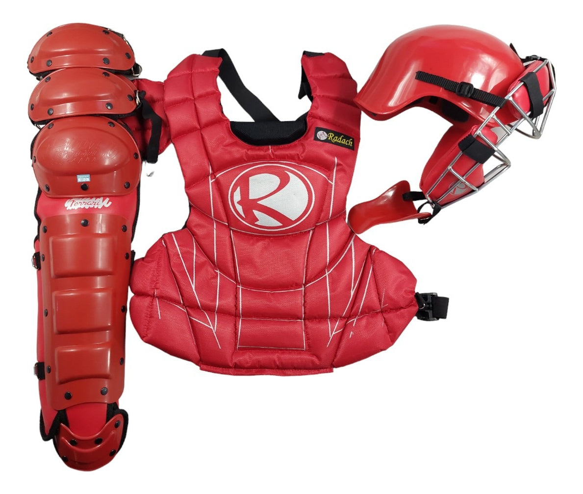 Arreo De Catcher Radach Adulto Rojo