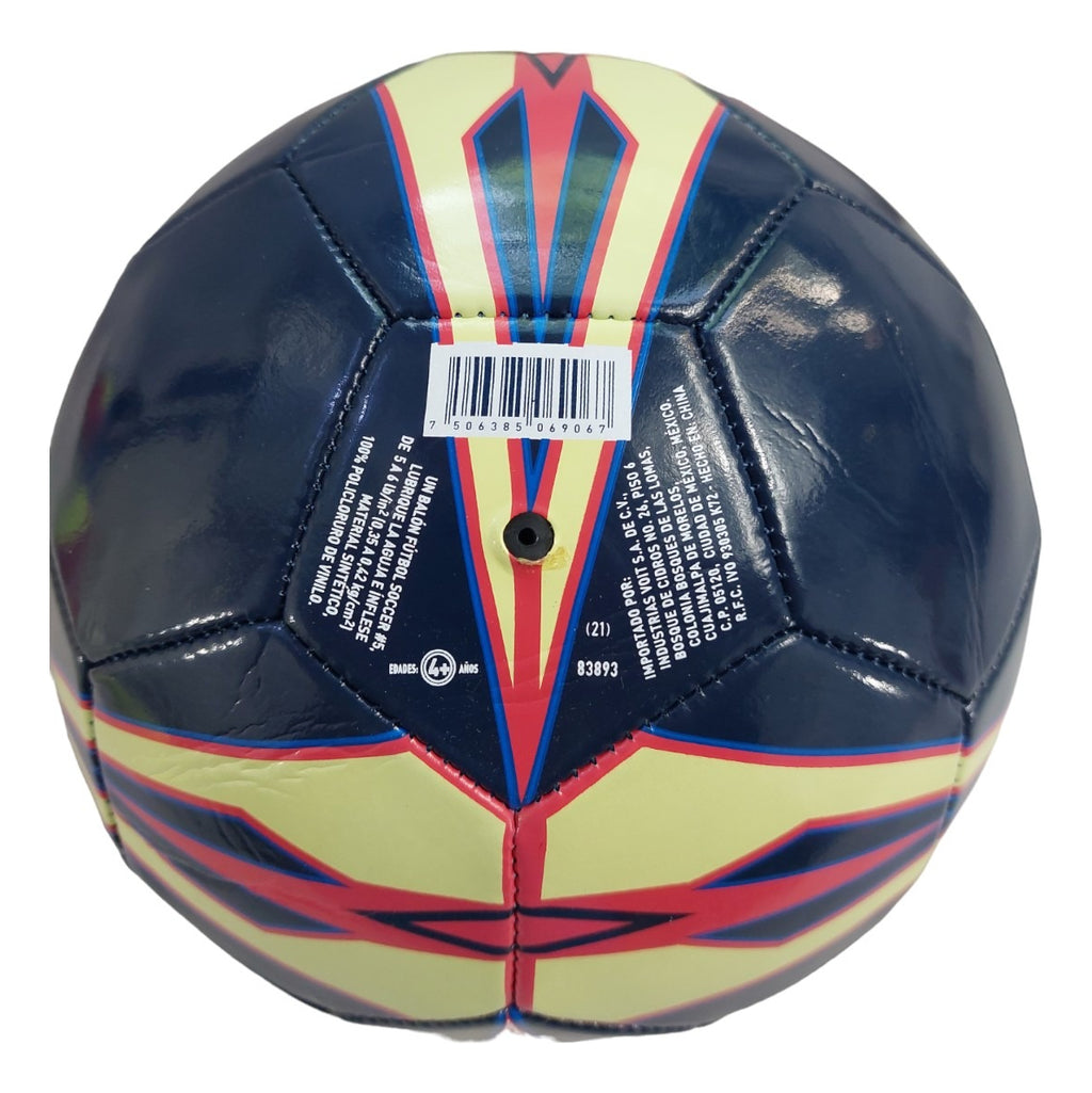 Balón De Fútbol No. 5 Club America S100 Azul