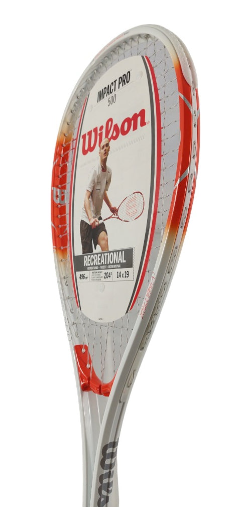 2  Pack Raqueta Para Squash Wilson Impact Pro Naranja