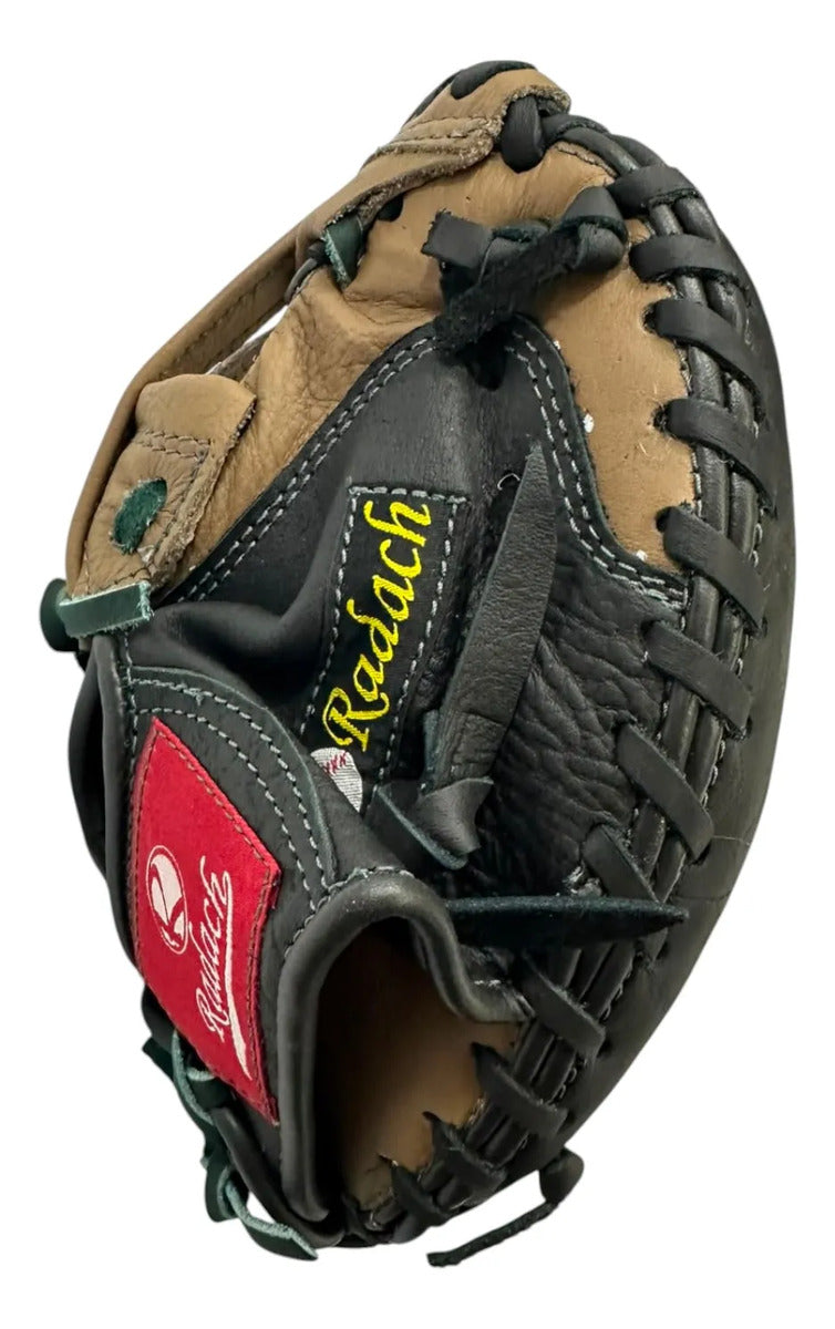 Guante Catcher Infantil Radach Mod. 600d Piel Negro Camel