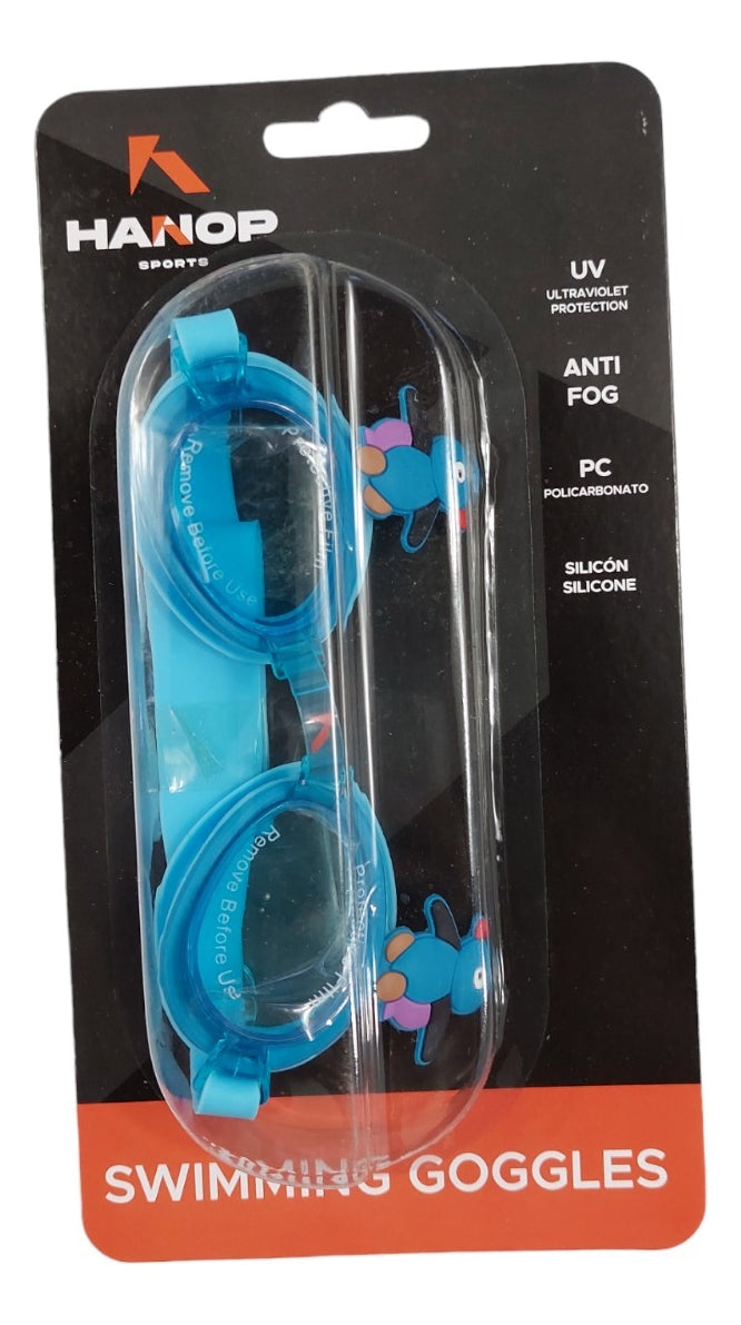 Goggle De Natacion Hanop G923 Penguin Junior Agua