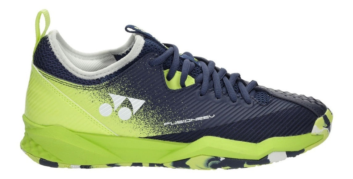 Tenis Yonex Fusionrev 4 Lime Navy 9.5mx 11.5us