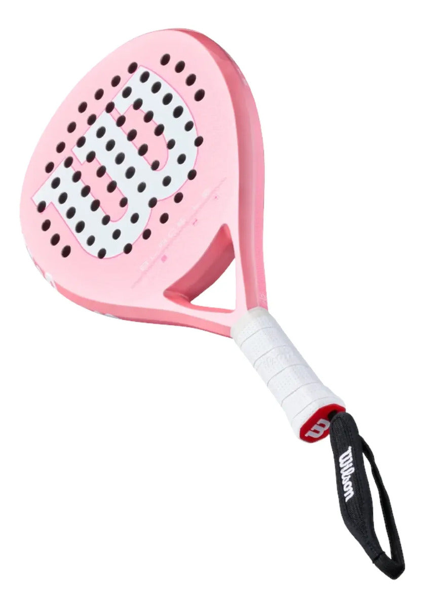 Pala De Padel Wilson Blade Ls V4 Pink 355gr