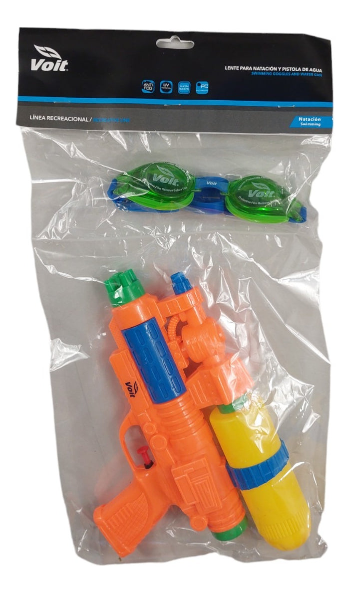 Goggle Rosa + Pistola Mix Voit Para Niños