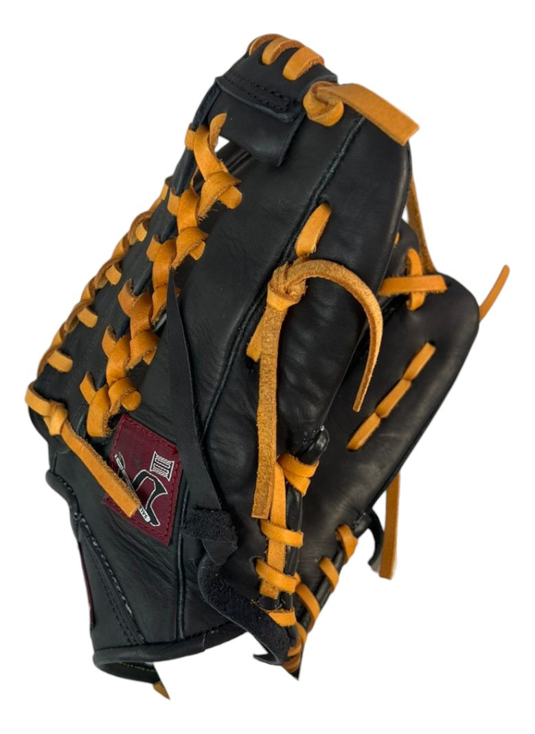 Guante De Béisbol Salinas 12.75 Caja K Tejida Negro/miel