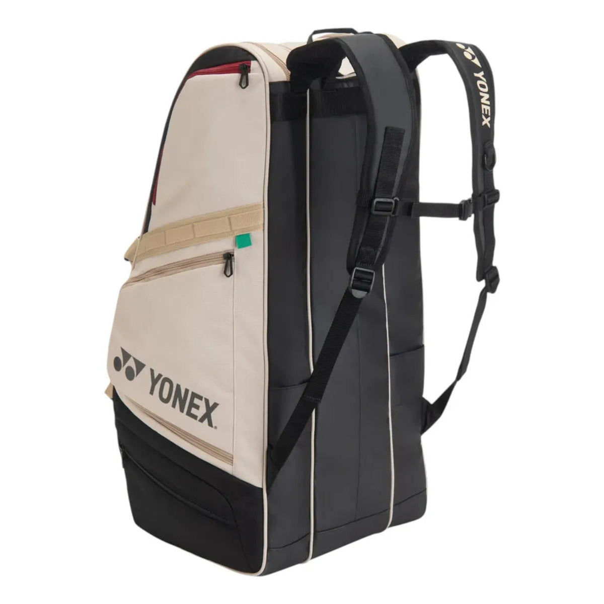 Raquetero Tenis Yonex Gearlogic Racquet Bag 9 Raquetas Beige Beige