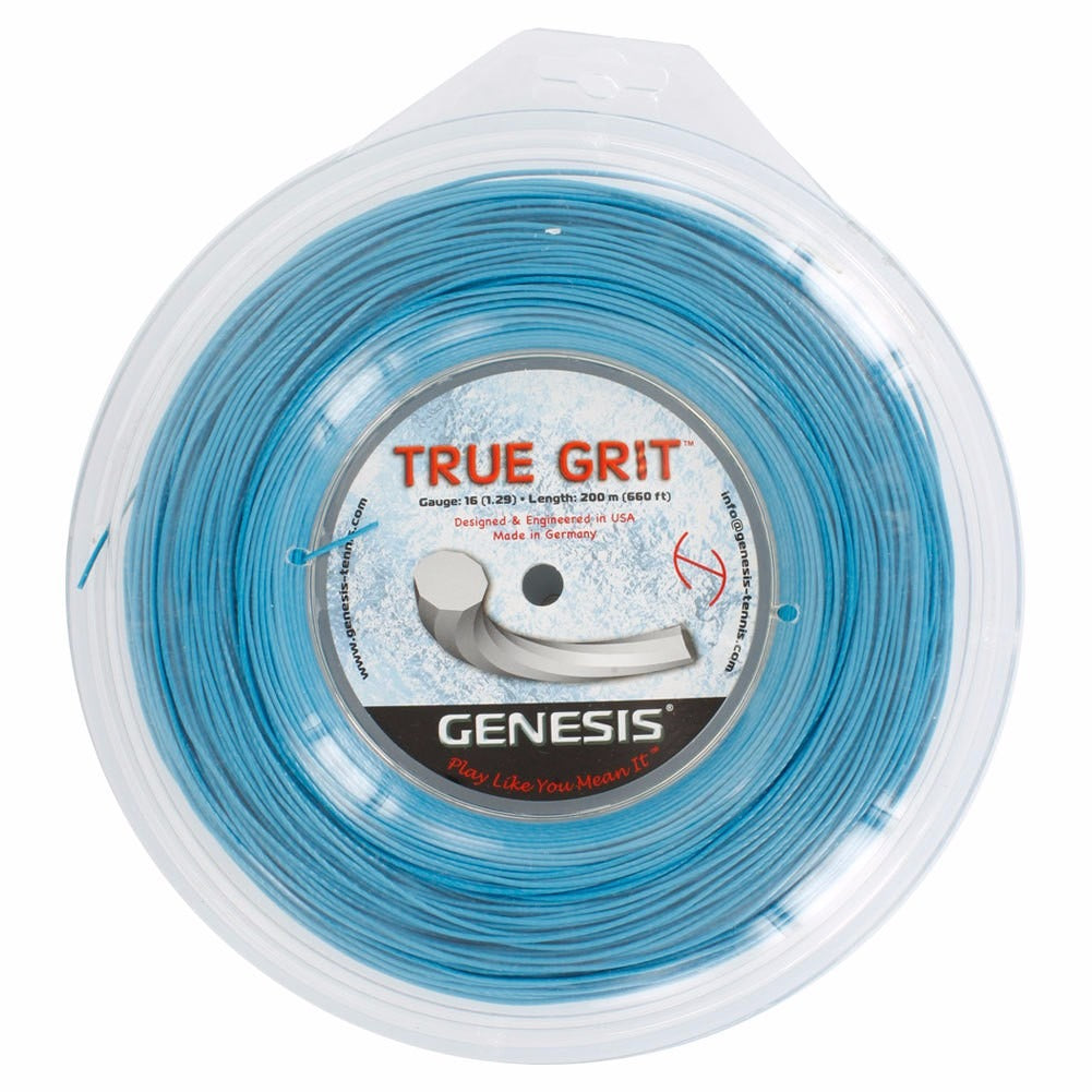 Cuerda Para Raqueta Genesis True Grit 16 Rollo 200 Mts