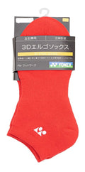 Calceta Deportiva Yonex Corta Rojas Talla Chica 22-25 Cm