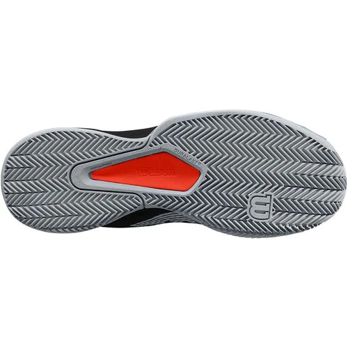 Tenis Wilson De Padel Hurakn Team Negro Rojo 10mx