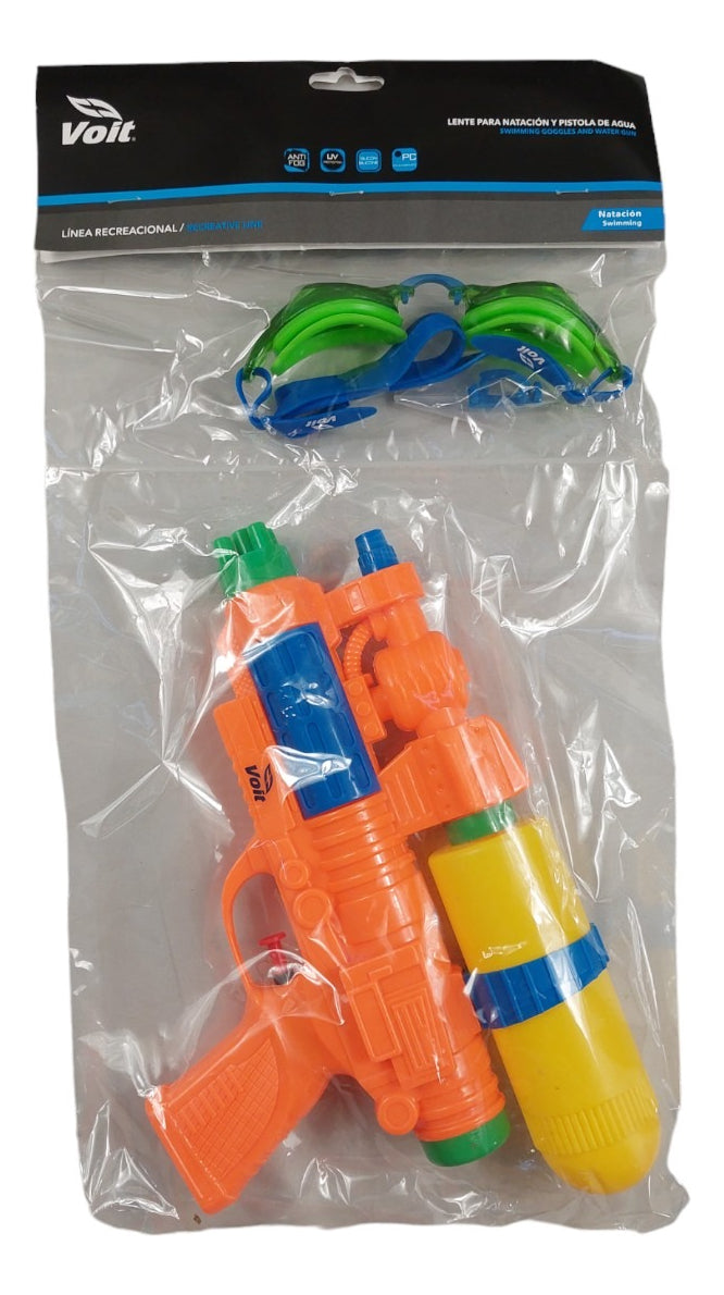 Goggle Rosa + Pistola Mix Voit Para Niños
