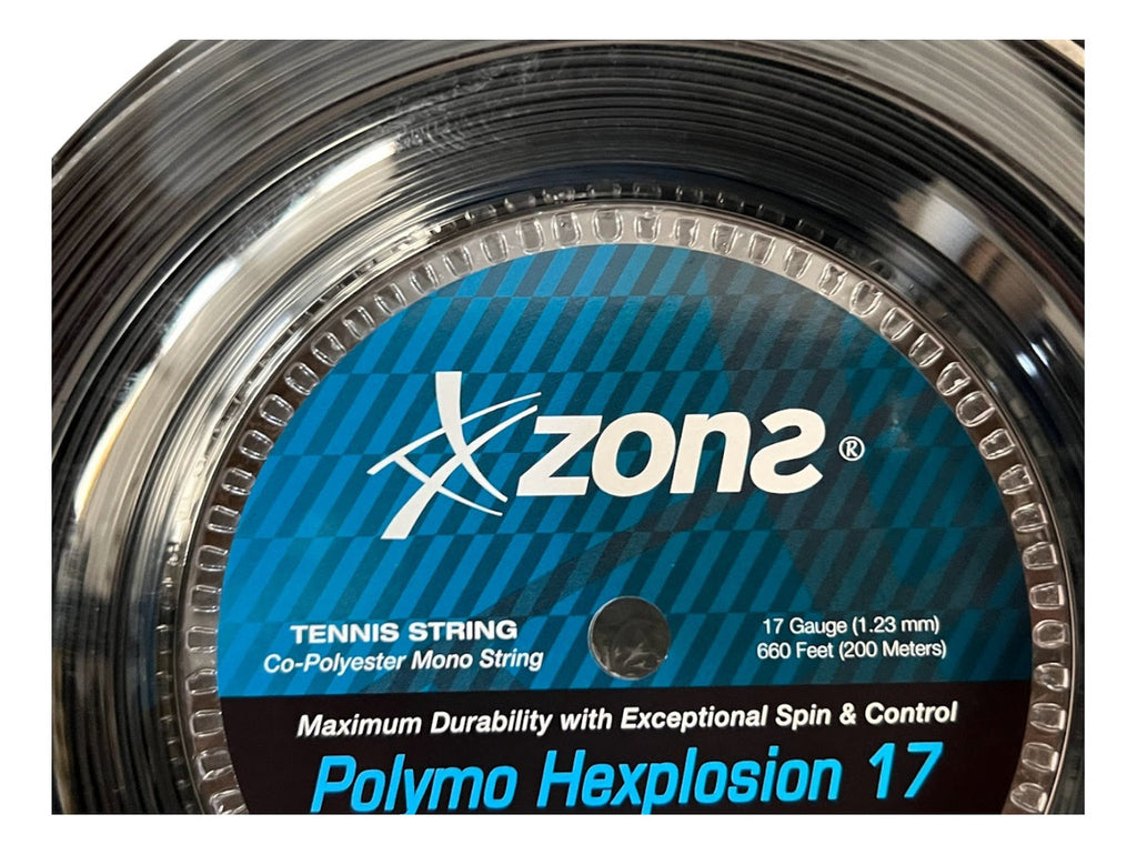 Rollo De Cuerda Zons Polymo Hexplosion Black 17