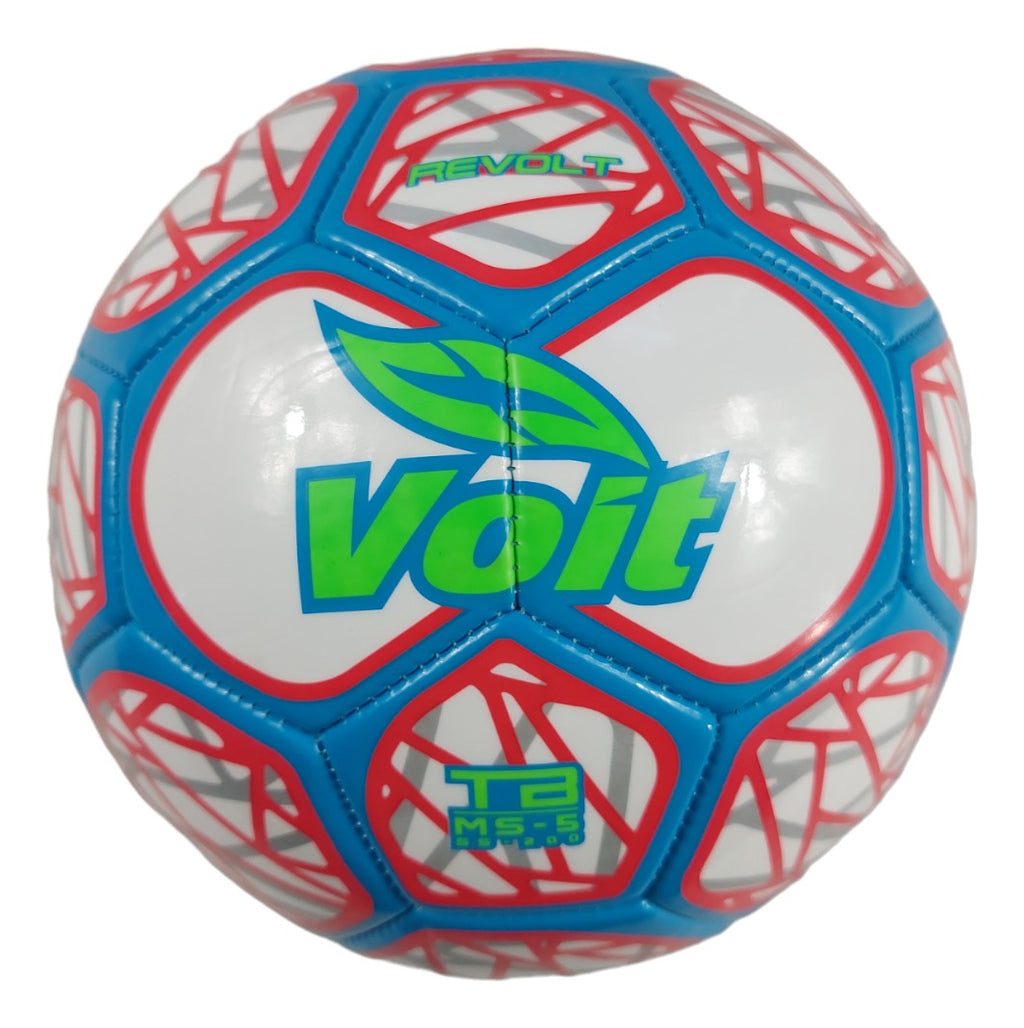 Balon Futbol #5 Voit Revolt Rojo/azul