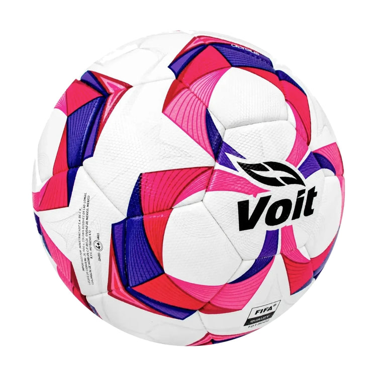 Balón De Fútbol Voit Aereus Rosa 2025 Quality Semipro No. 5