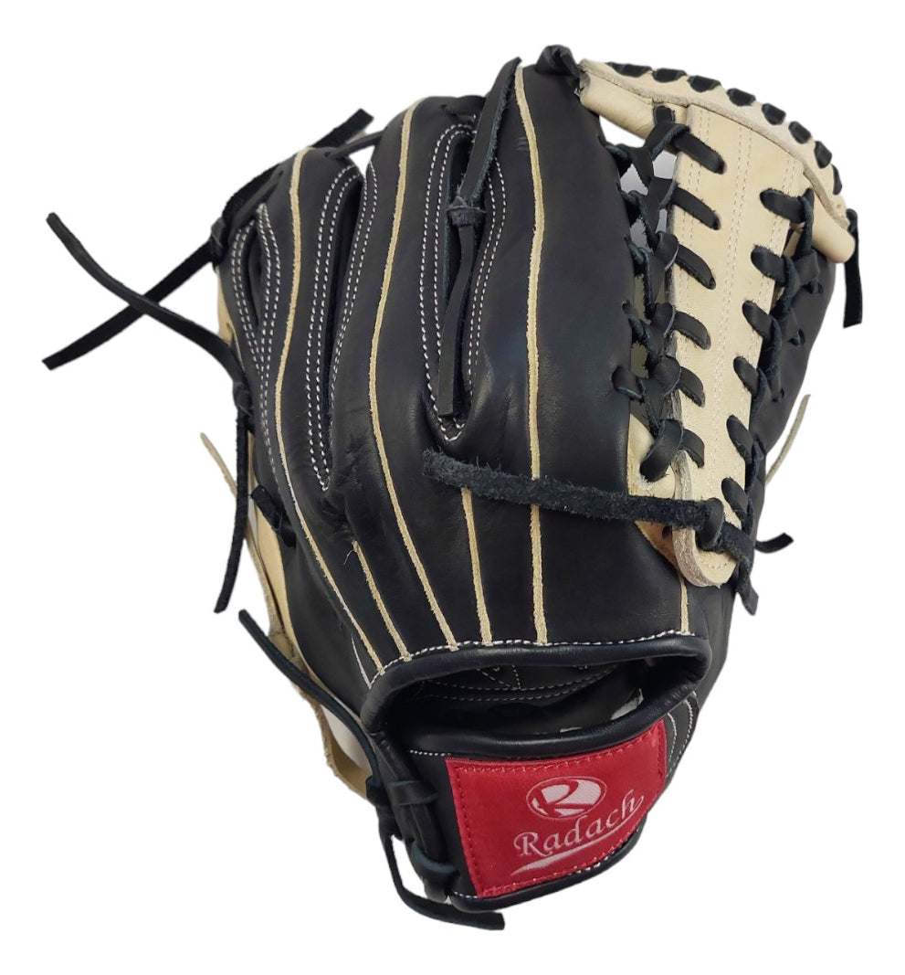 Guante De Beisbol Radach Pro Caja Tejida 12.75in Negro/bone