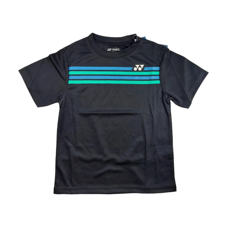Playera Camiseta Cuello Redondo Junior Negro S
