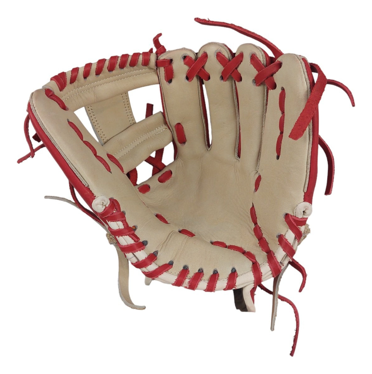 Guante De Béisbol Radach Pro Cuadro 11.5in Rojo/bone