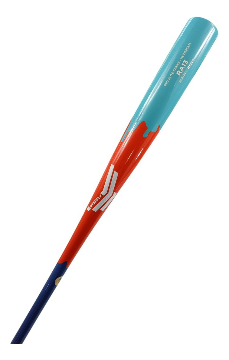 Bat De Béisbol Overfly Ra13 Melt Series 33.5  Purple/red/blu