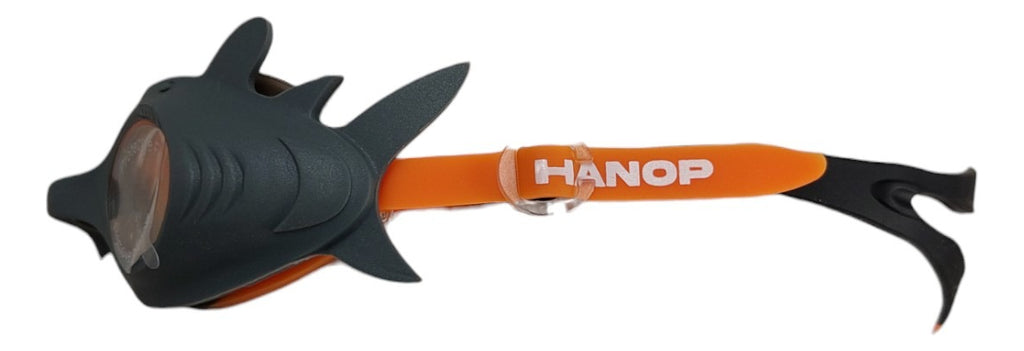 Goggle De Natación Hanop G596 Shark Junior Naranja