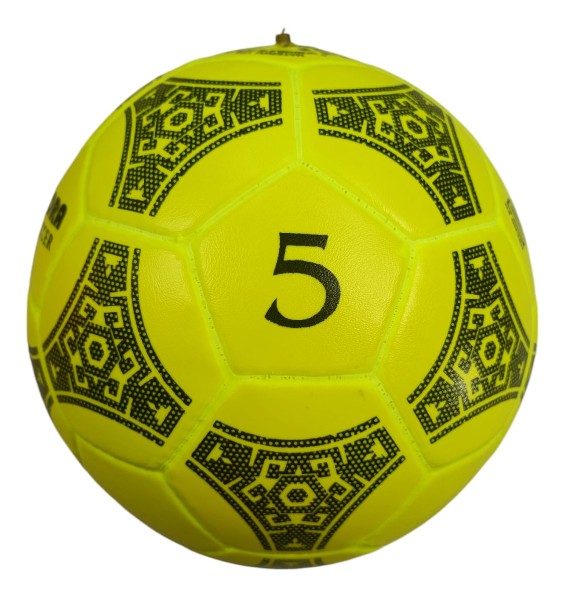 Balón De Fútbol Kora No.5 32 Gajos Amarillo