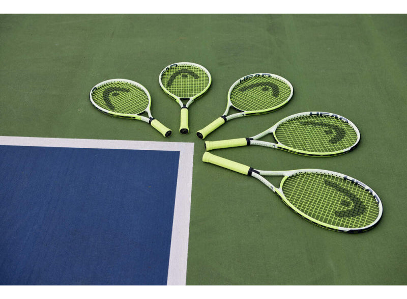 Raqueta De Tenis Head Junior Extreme 26 Para Niños De 9 A 11 Años, Color Amarillo, Agarre, Talla L07