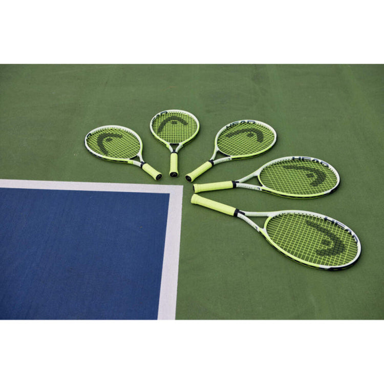 Raqueta De Tenis Head Junior Extreme 26 Para Niños De 9 A 11 Años, Color Amarillo, Agarre, Talla L07