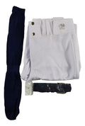 Pantalón Béisbol Radach Talla 36 Blanco Medias Cinto Marino