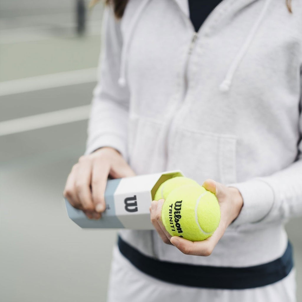 18 Botes De Pelota Wilson Triniti Para Tenis