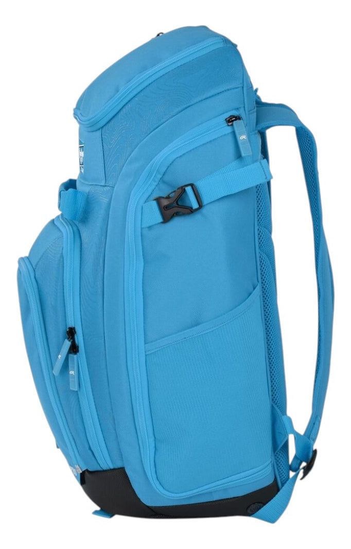 Backpack De Béisbol Rawlings Legion 2 Players Columbia Blue