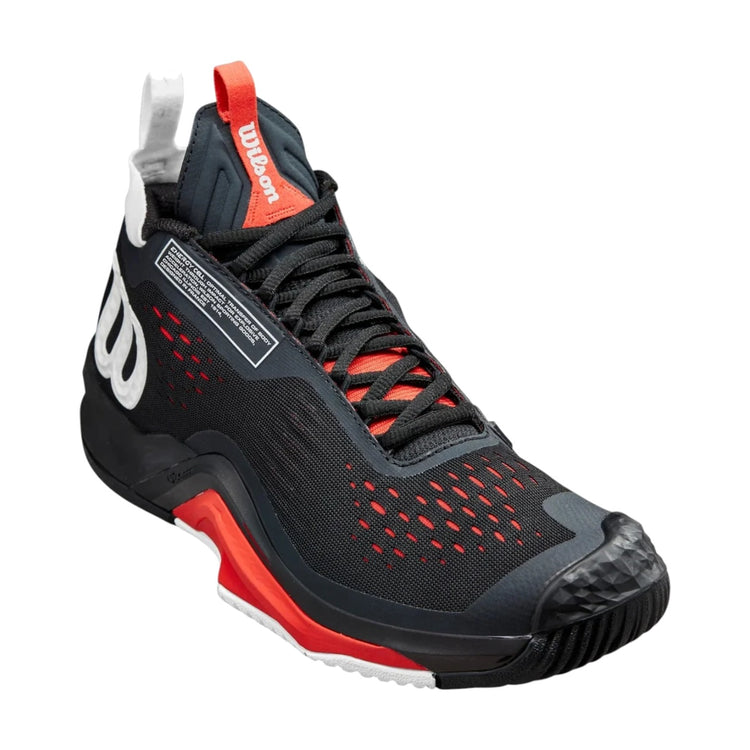 Tenis Wilson Rush Pro Tour Mid Black Red Deportes De Raqueta