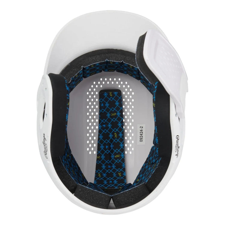 Casco Beisbol Rawlings Rx2 Blanco Senior C/protector