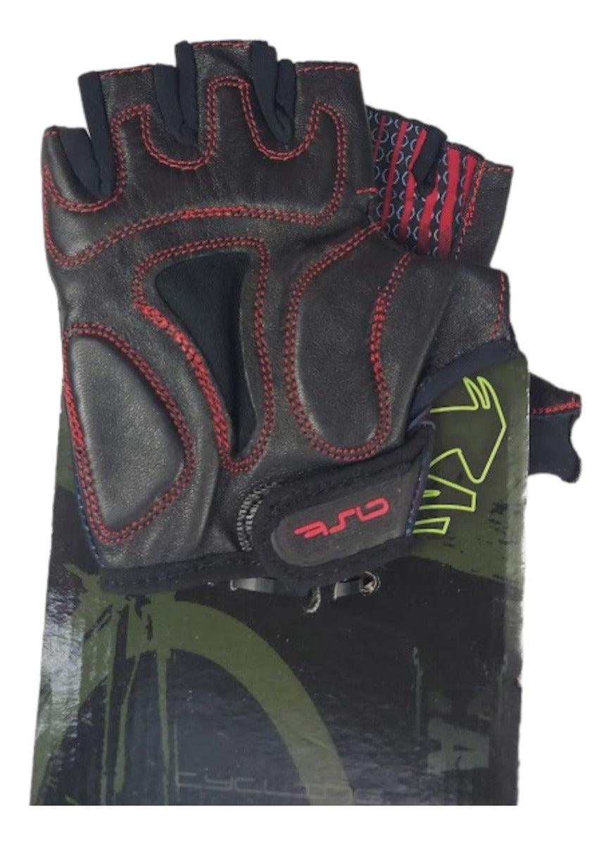 Guantes Para Ciclismo Cabras Caballero 406 Rojo Chicos