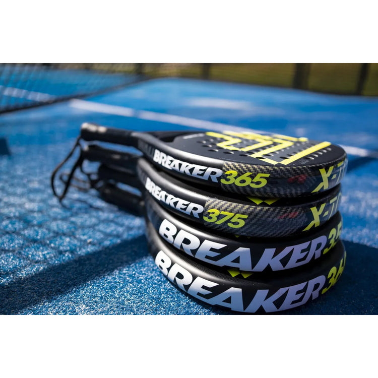 Raqueta Padel Pala Tecnifibre 360g Wallbreaker Grafito Color Amarillo